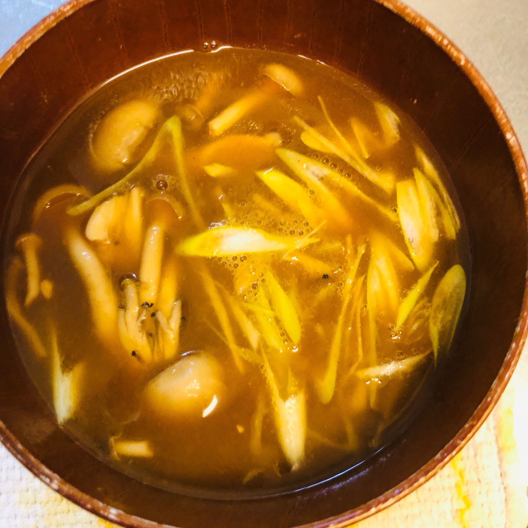 カレーの残りで！そうめん用つけ麺