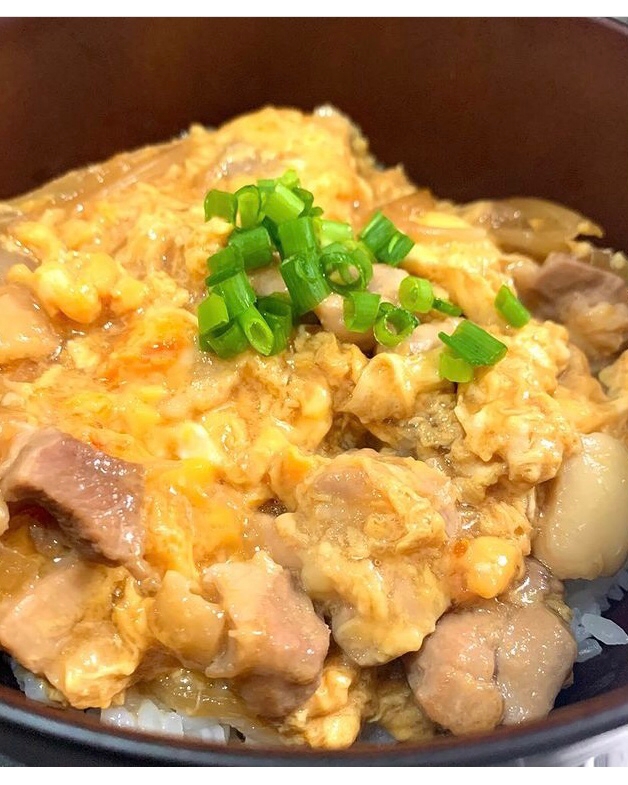 すき焼きのタレで簡単親子丼♪♪