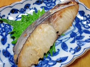 焼き魚の極意☆　「サワラ醤油麹漬」