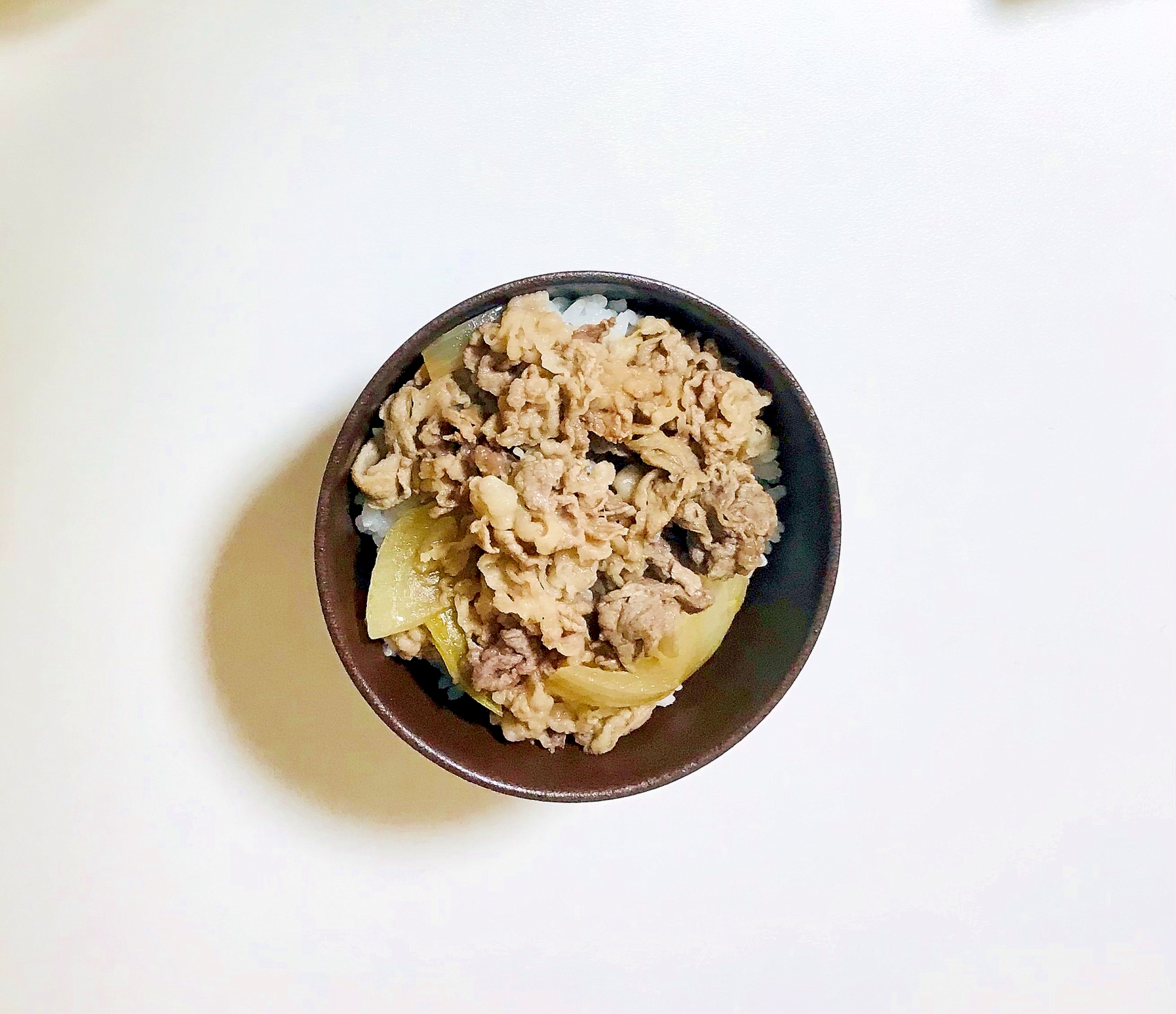 簡単お手軽牛丼