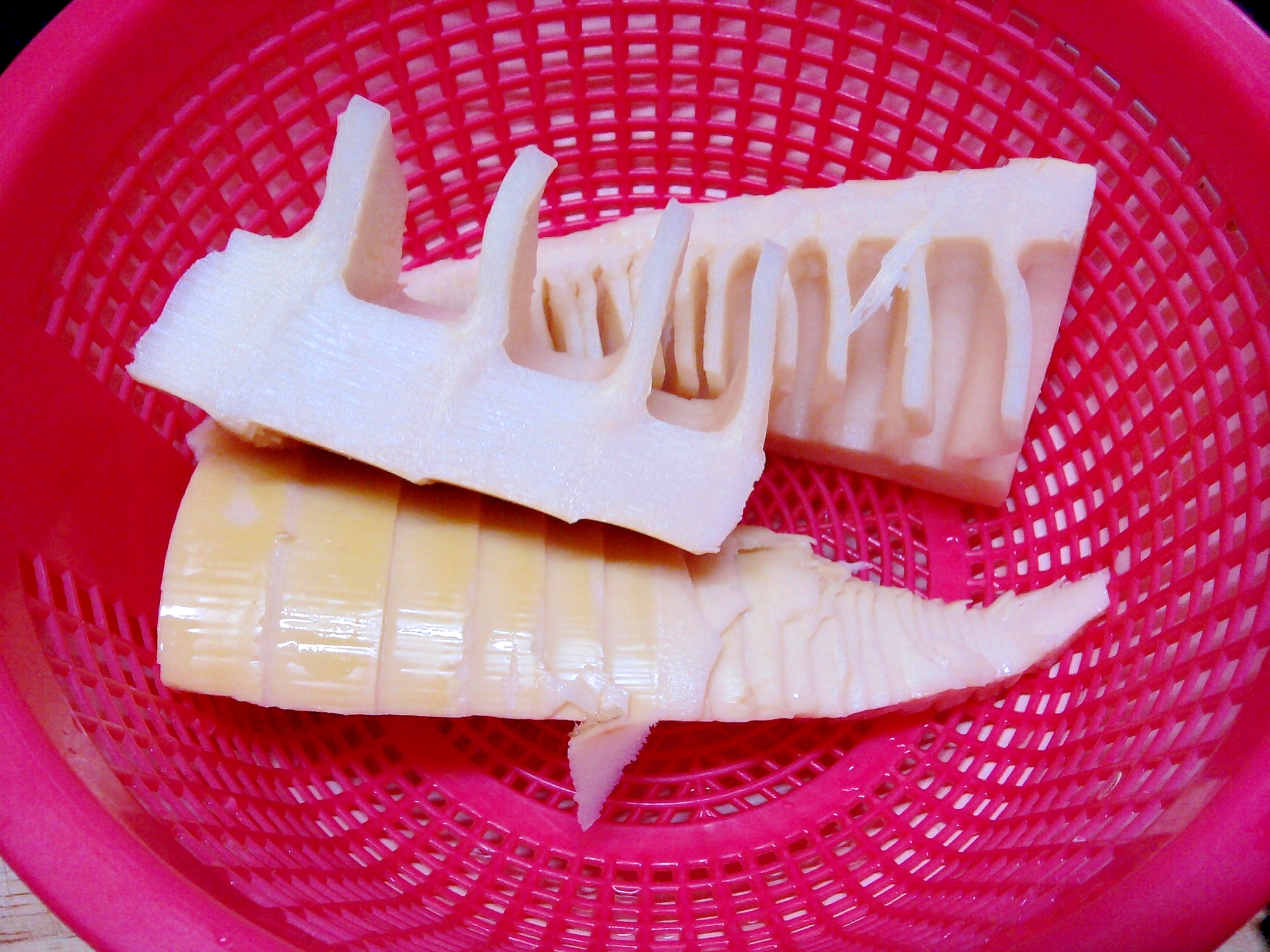 筍 たけのこ の下処理 ぬか茹で レシピ 作り方 By ピラルク姐 楽天レシピ