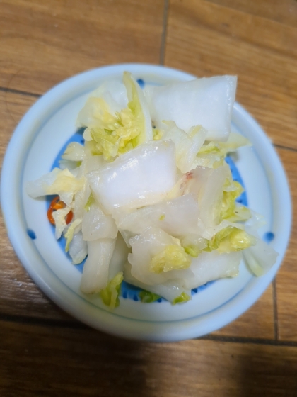 ★すぐ食べられる！白だしで白菜の浅漬け　白菜漬け★