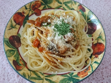 余ったカレーで作るカレースパゲッティ