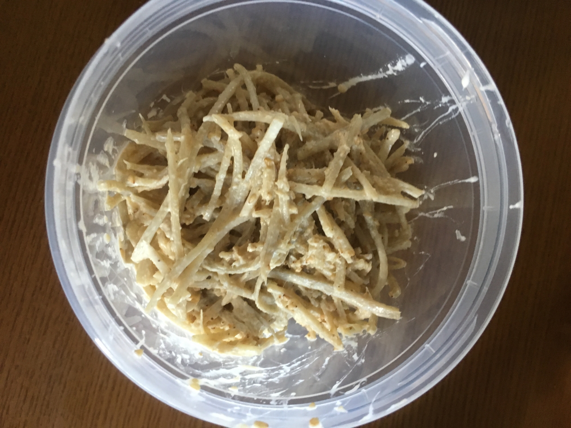 クリームチーズ入りごぼうサラダ レシピ 作り方 By きくちねこ 楽天レシピ