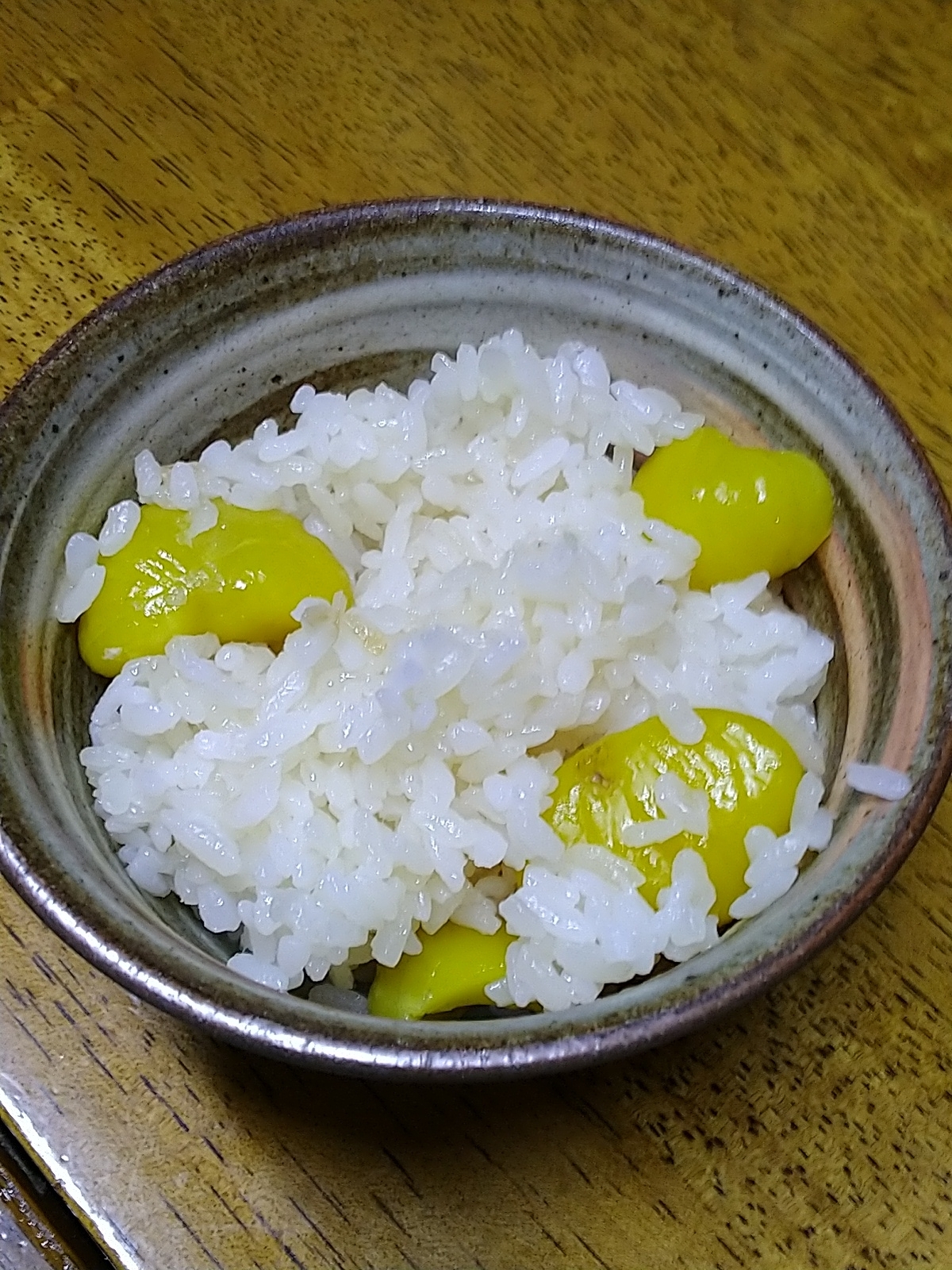 栗の炊き込みご飯