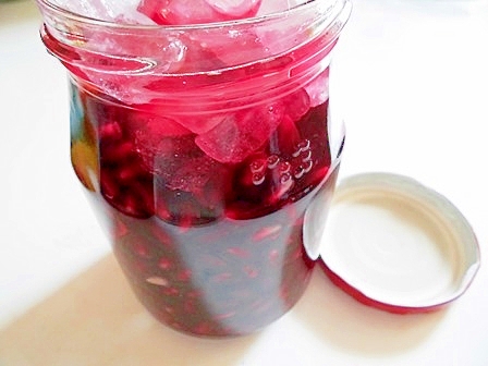 ざくろシロップ レシピ 作り方 By V るん 0394 楽天レシピ ざくろシロップ レシピ 作り方 By V るん 0394 楽天レシピ