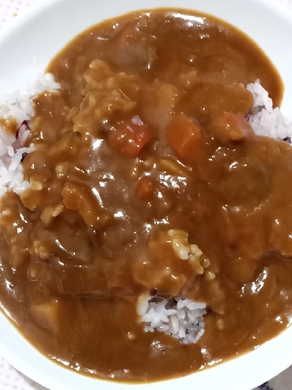 ぽろしりで作る煮崩れしないじゃがいものカレー♪