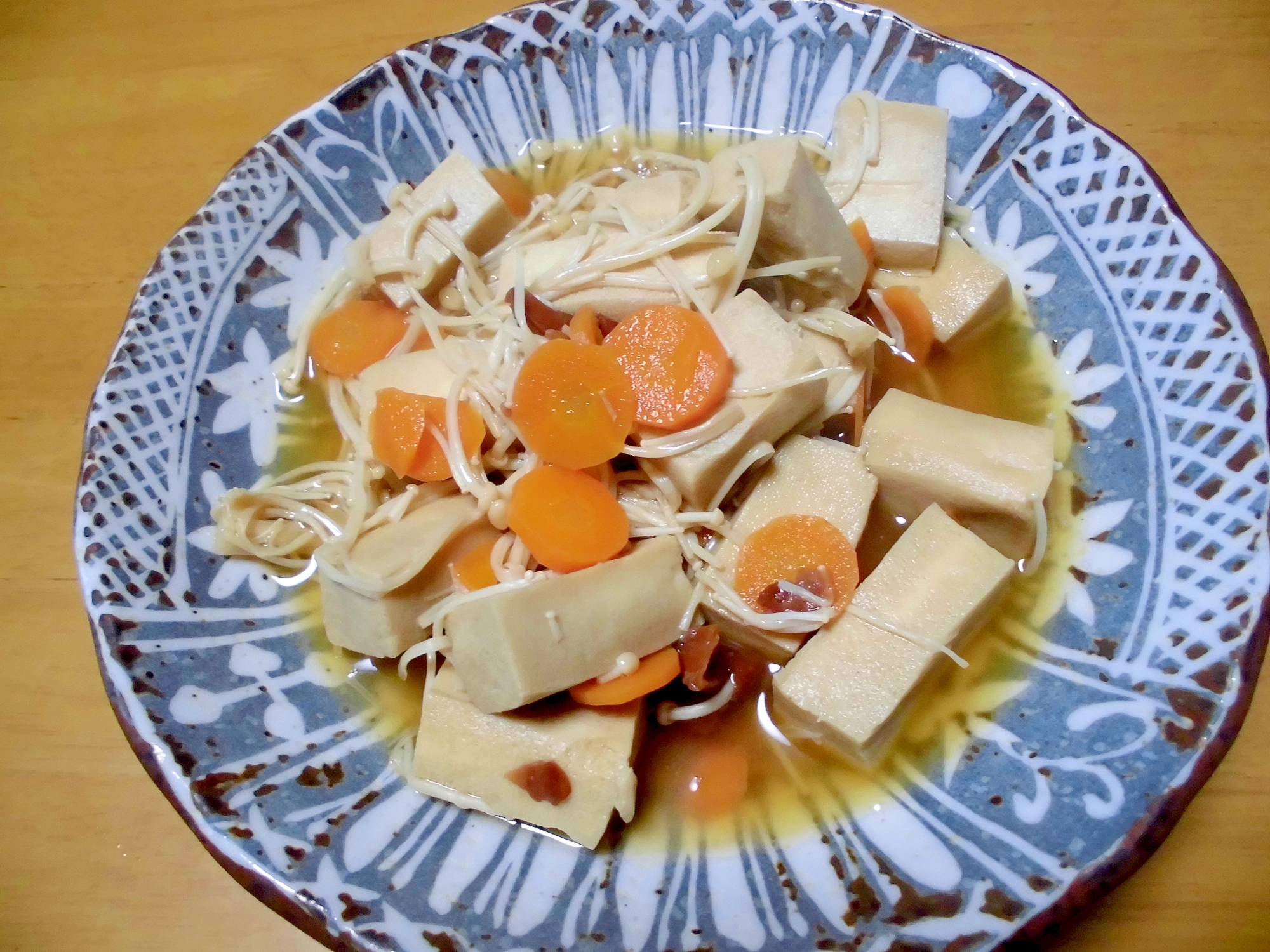 高野豆腐の梅煮