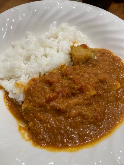 ひき肉の無水カレー