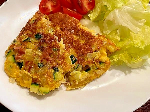 スパニッシュオムレツ風オムライス