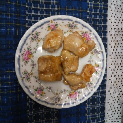 鶏むね肉のペッパー醤油焼き