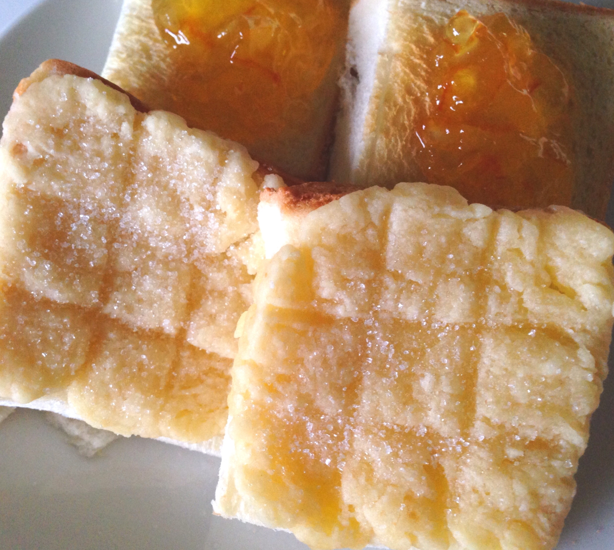 簡単!美味しい!食パンでメロンパン!