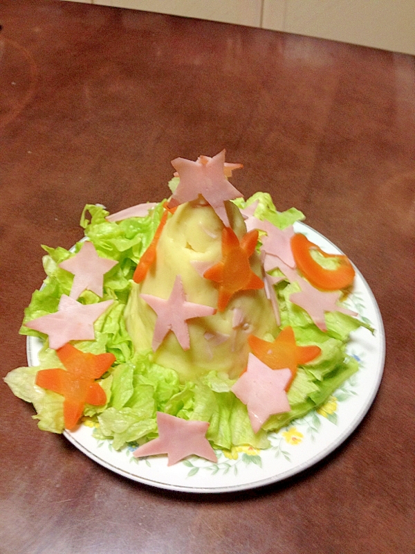 ポテトサラダで白いクリスマスツリーサラダ レシピ 作り方 By 爽月桜 楽天レシピ ポテトサラダで白いクリスマスツリーサラダ レシピ 作り方 By 爽月桜 楽天レシピ