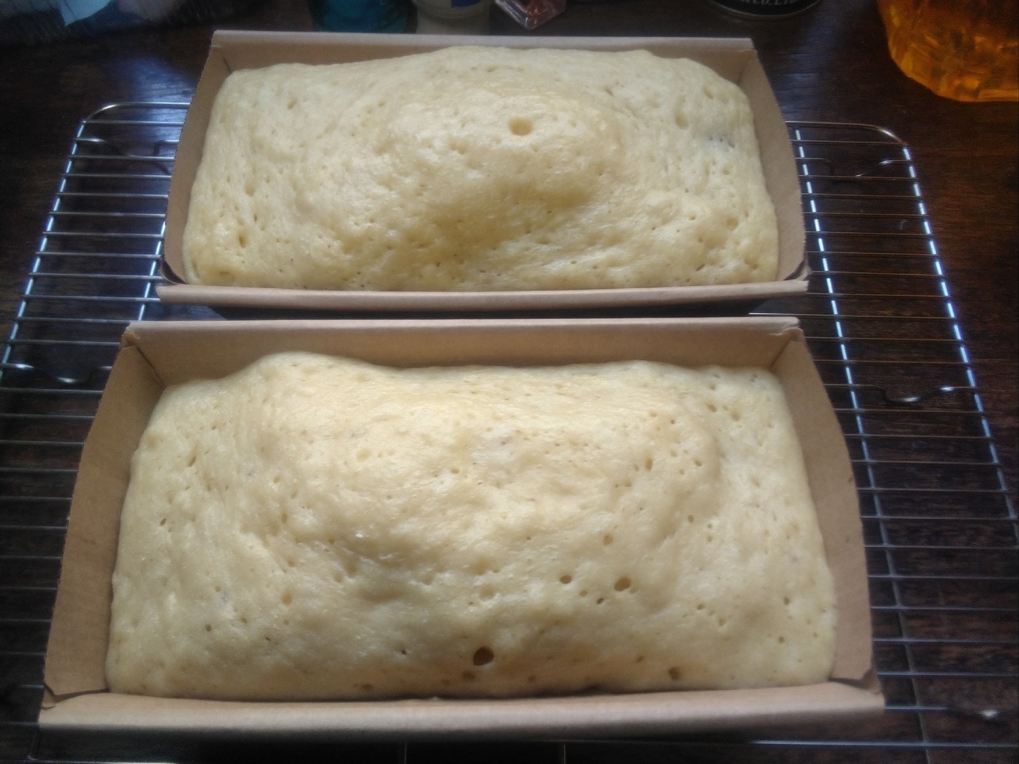 クリームチーズとアメリカンチェリーのレンチンケーキ