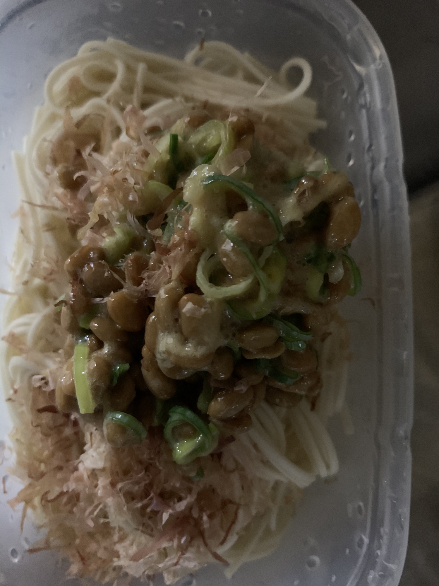 50円以下★金欠救済レシピ納豆煮麺