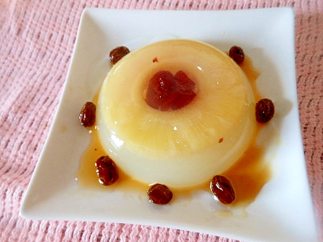 大人味のパイナップルゼリー