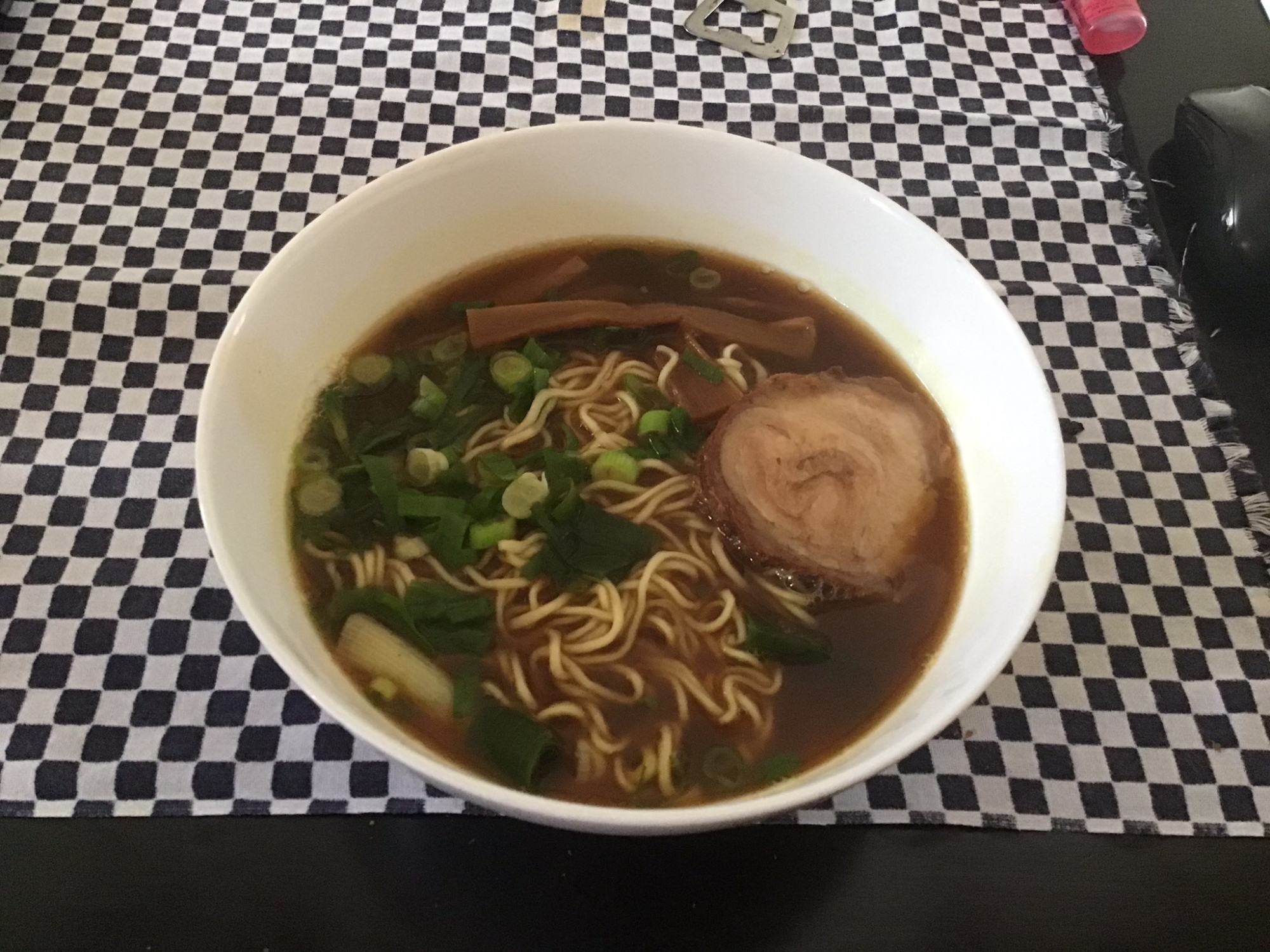 海外で作るカレー中華そば