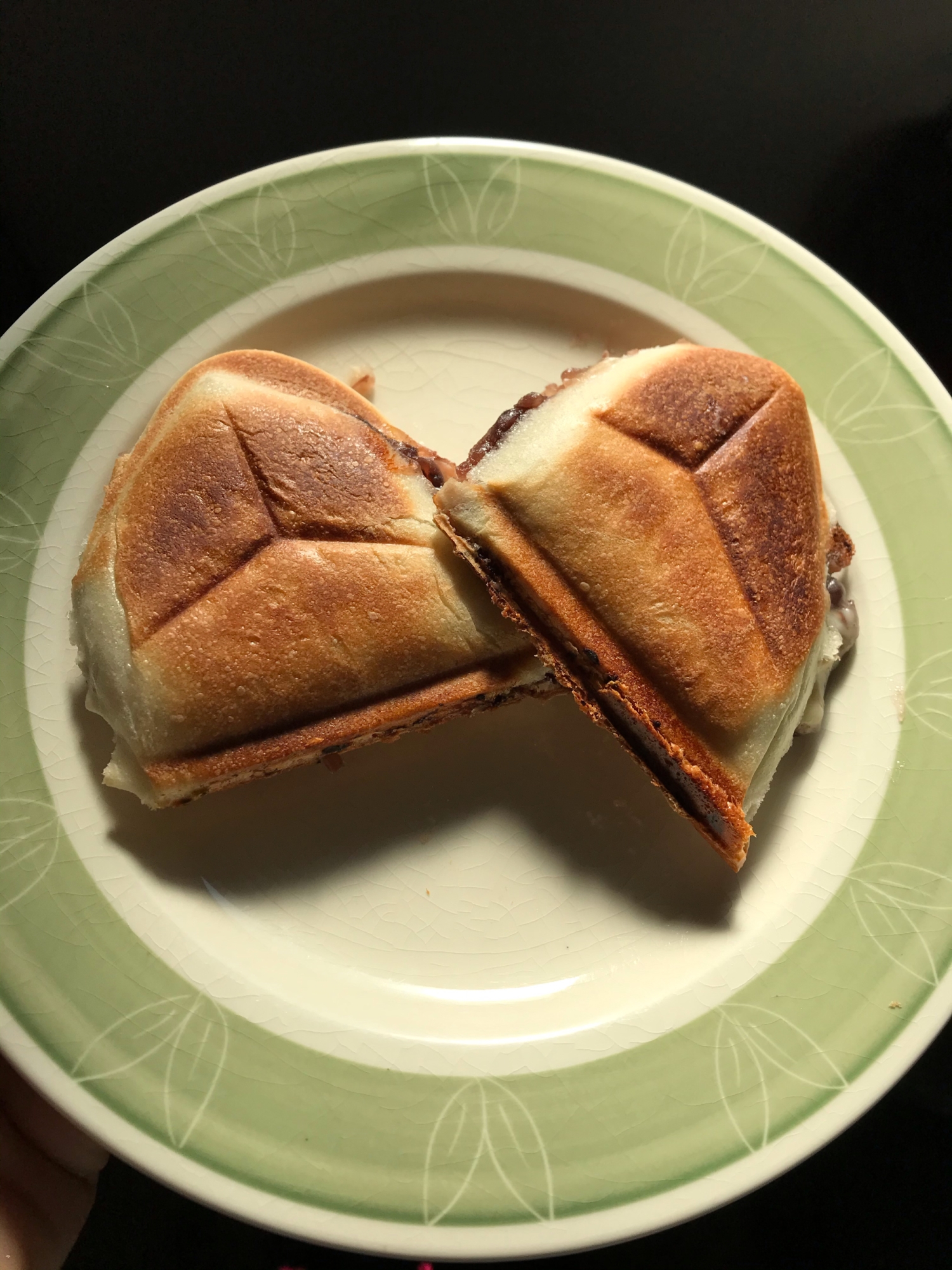 あんチーズのパニーニ