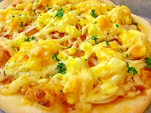 たまごピザ レシピ 作り方 By Tukuyo93 楽天レシピ たまごピザ レシピ 作り方 By Tukuyo93 楽天レシピ