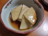 辛い大根も美味しく！ポリポリ食感の大根の醤油漬け