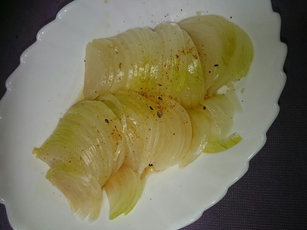 電子レンジでチン 簡単 玉ねぎをチンしただけ レシピ 作り方 By Taka3pigsdad 楽天レシピ