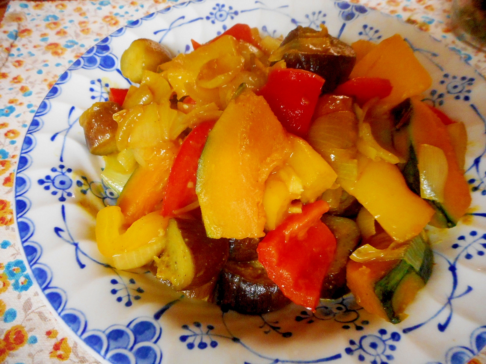 パプリカなすカボチャのカレーバター蒸し煮 レシピ 作り方 By Mococo05 楽天レシピ パプリカなすカボチャのカレーバター蒸し煮 レシピ 作り方 By Mococo05 楽天レシピ