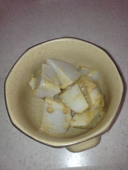 里芋にゴマ味噌が絡んで美味しかったです。