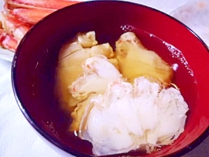 カニのおすまし