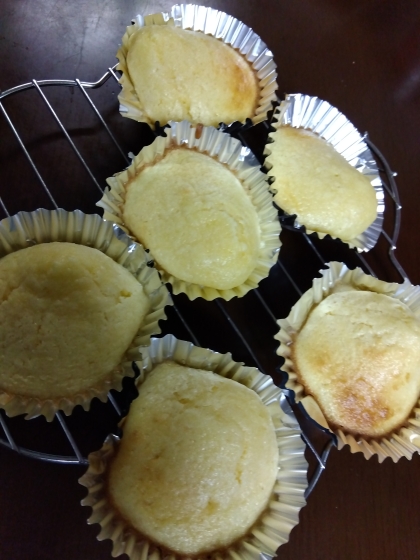 ふわふわでとても美味しくいただきました!おやつにまた作りたいと思います。