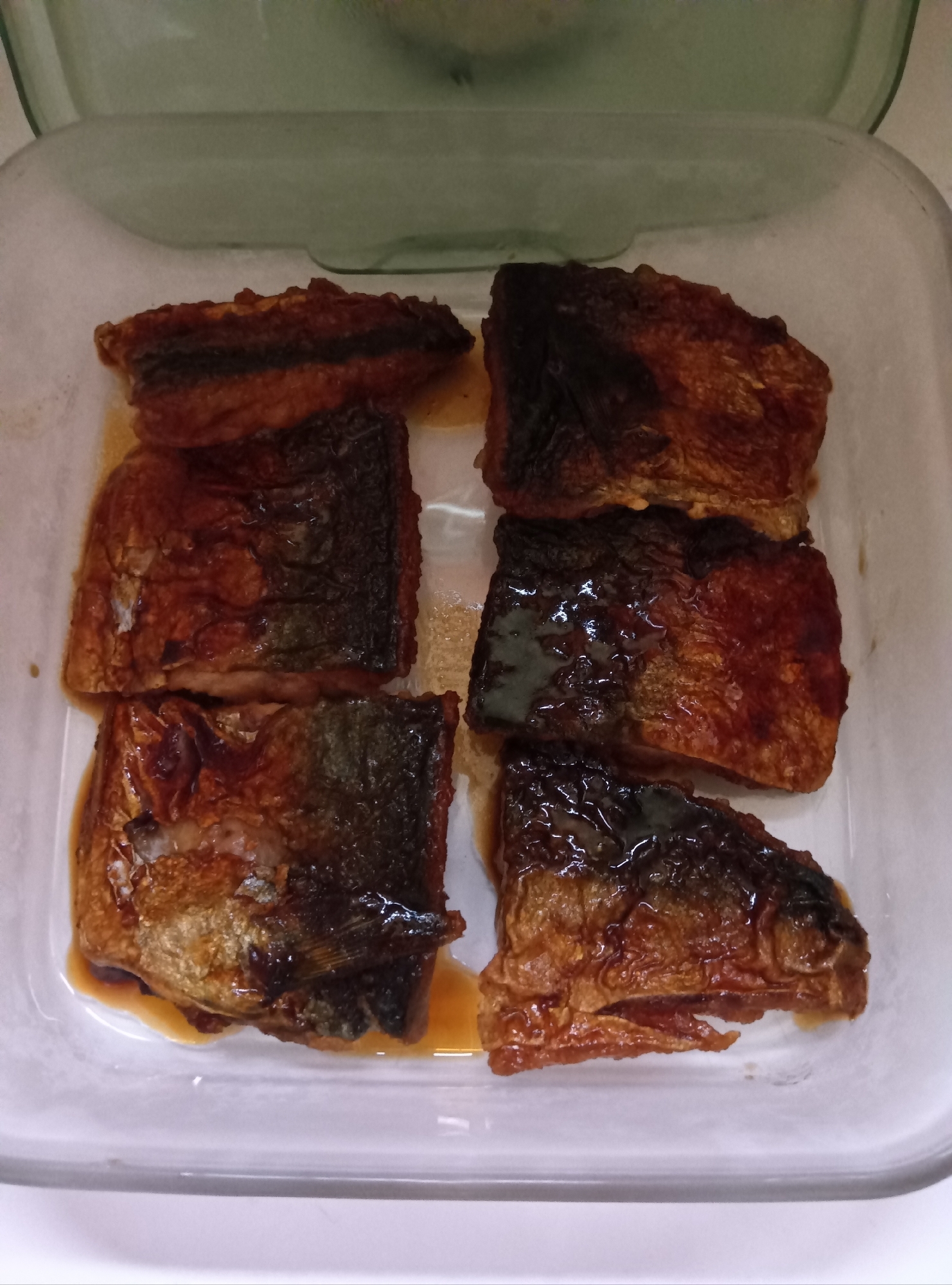 サバの甘酢焼き