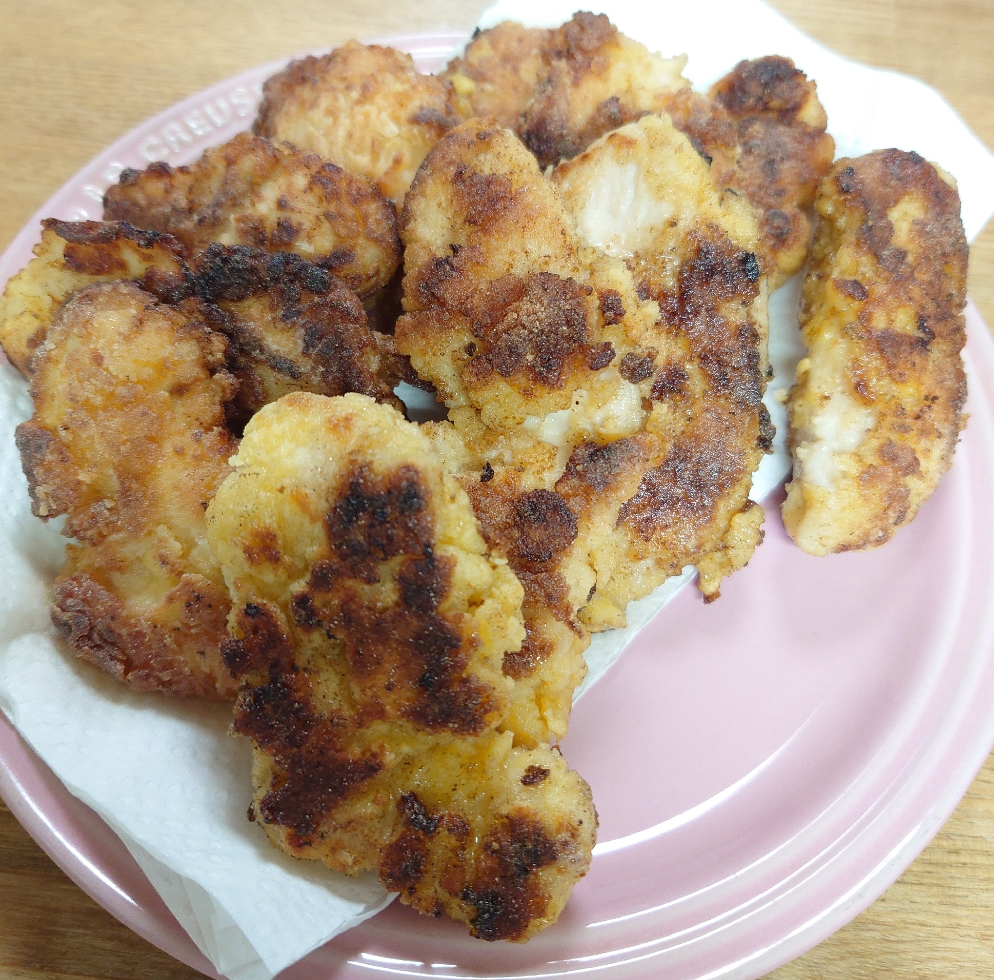 塩麹でさくさく揚げ焼きおいしくてびっくり