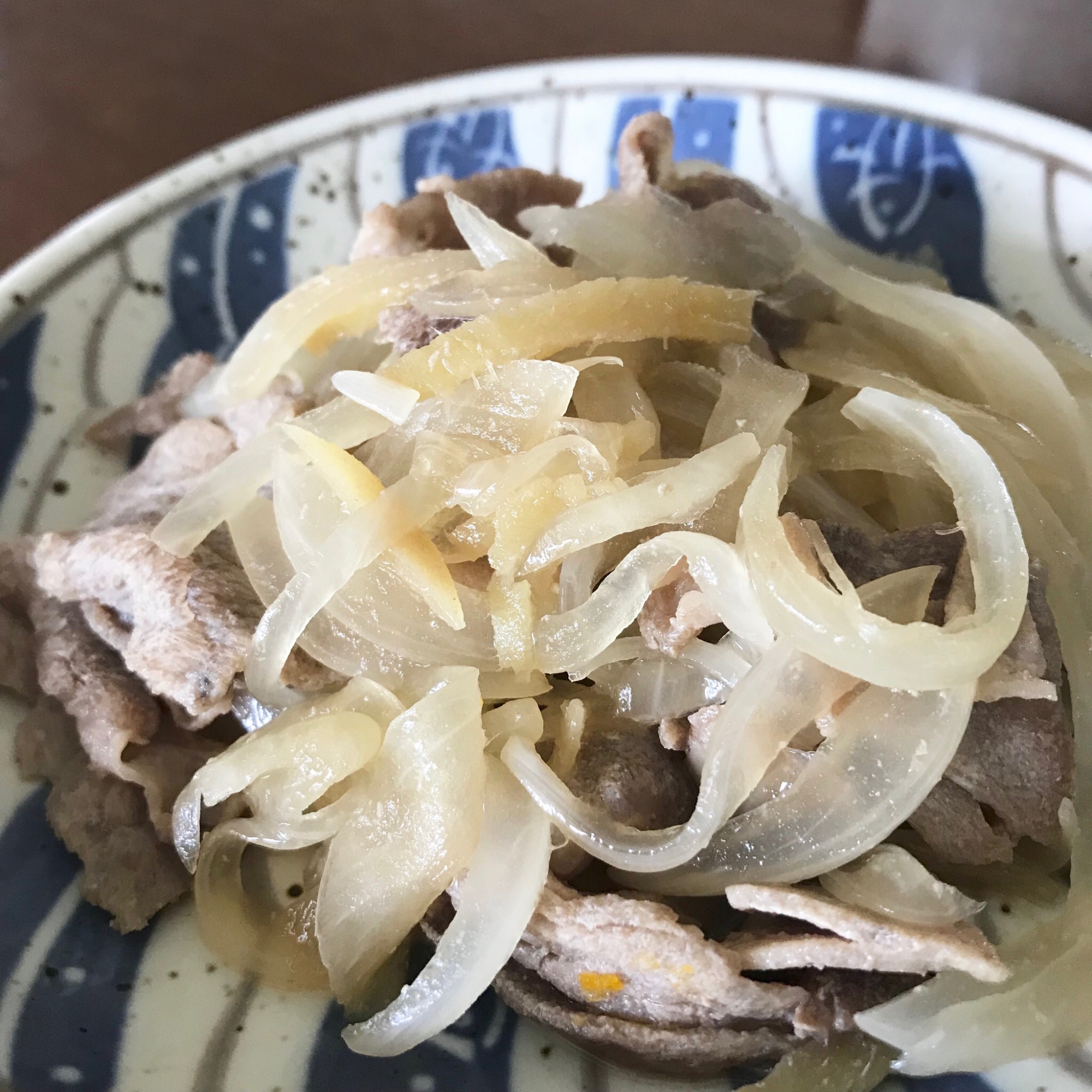 風邪気味の時に☆豚玉の生姜ポン酢