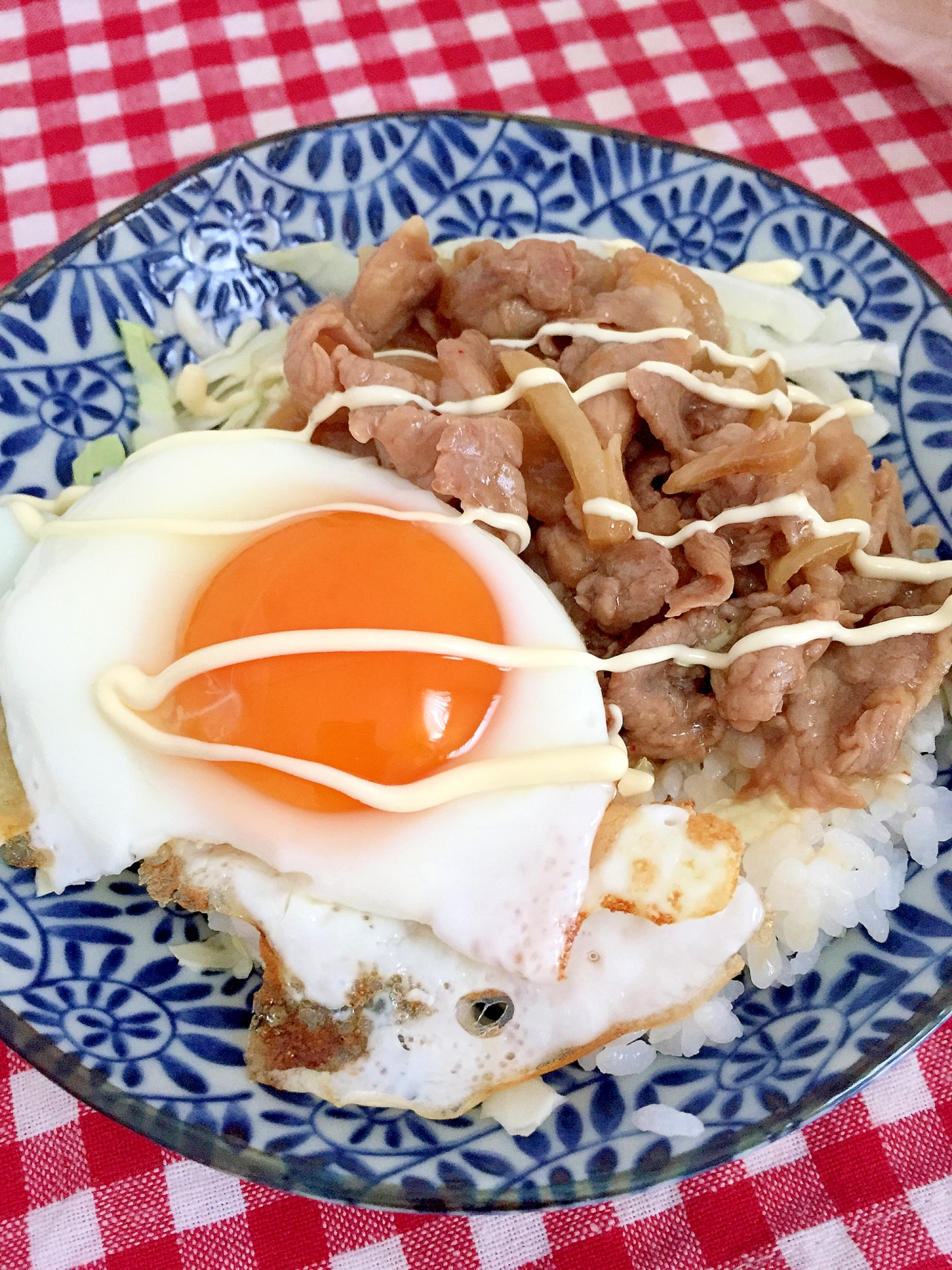 豚たま丼★