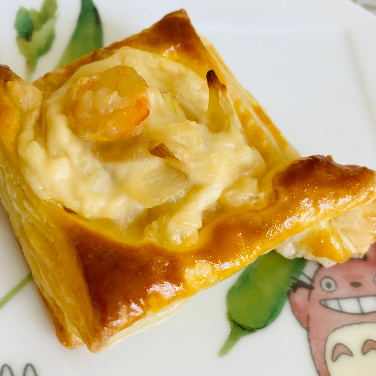 ⭐優雅な朝に⭐パイシートでエビグラタンパイ