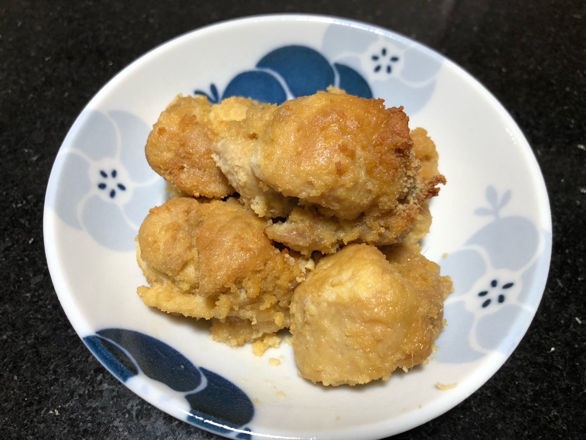 目から鱗！粉末高野豆腐の衣、電子レンジで唐揚げ☆