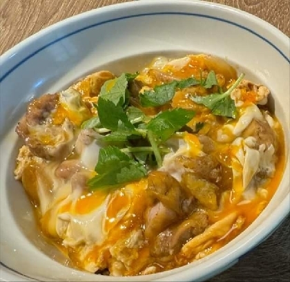 最近、親子丼にハマってます!