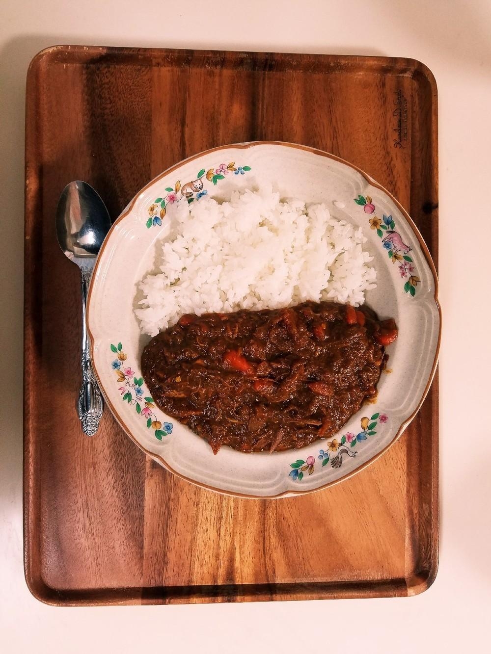 激甘辛チキン煮込みカレー