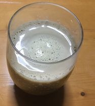 アイス☆あんみつ風きなこカフェラテ♪