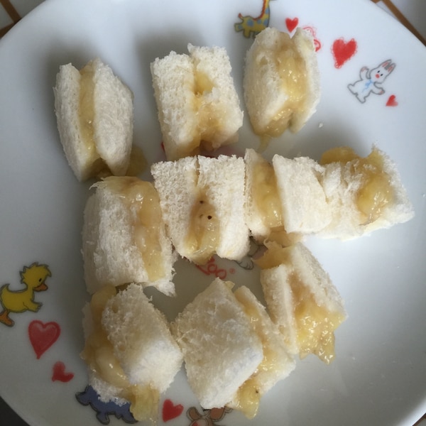 離乳食後期 カミカミ期 バナナサンド レシピ 作り方 By はひふへほ 楽天レシピ 離乳食後期 カミカミ期 バナナサンド レシピ 作り方 By はひふへほ 楽天レシピ
