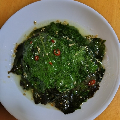 ごはん泥棒 エゴマの葉醤油漬け