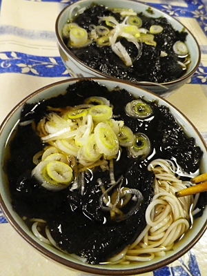 焼き海苔素麺汁