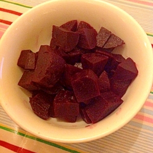 ビートルートのビネガー和え レシピ 作り方 By なっころりん 楽天レシピ ビートルートのビネガー和え レシピ 作り方 By なっころりん 楽天レシピ