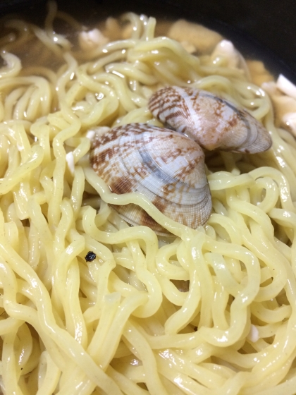 絶対美味しい❣️アサリのラーメン