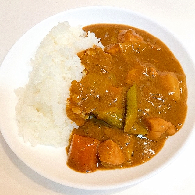 ヘルシールウを使って☆ウドとササミのチキンカレー