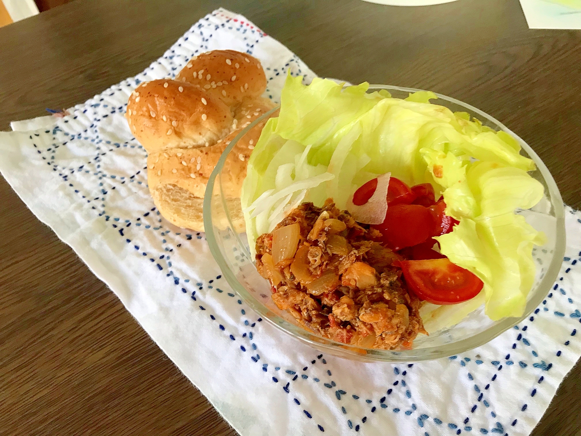 パンによくあう～サバ缶カレーペースト