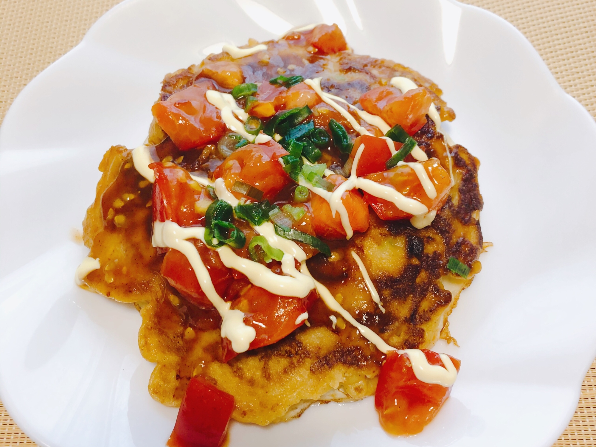 トマトのお好み焼き【再現レシピ】