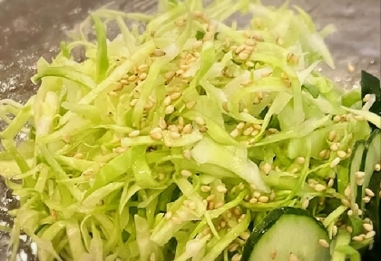 キャベツ炒め！