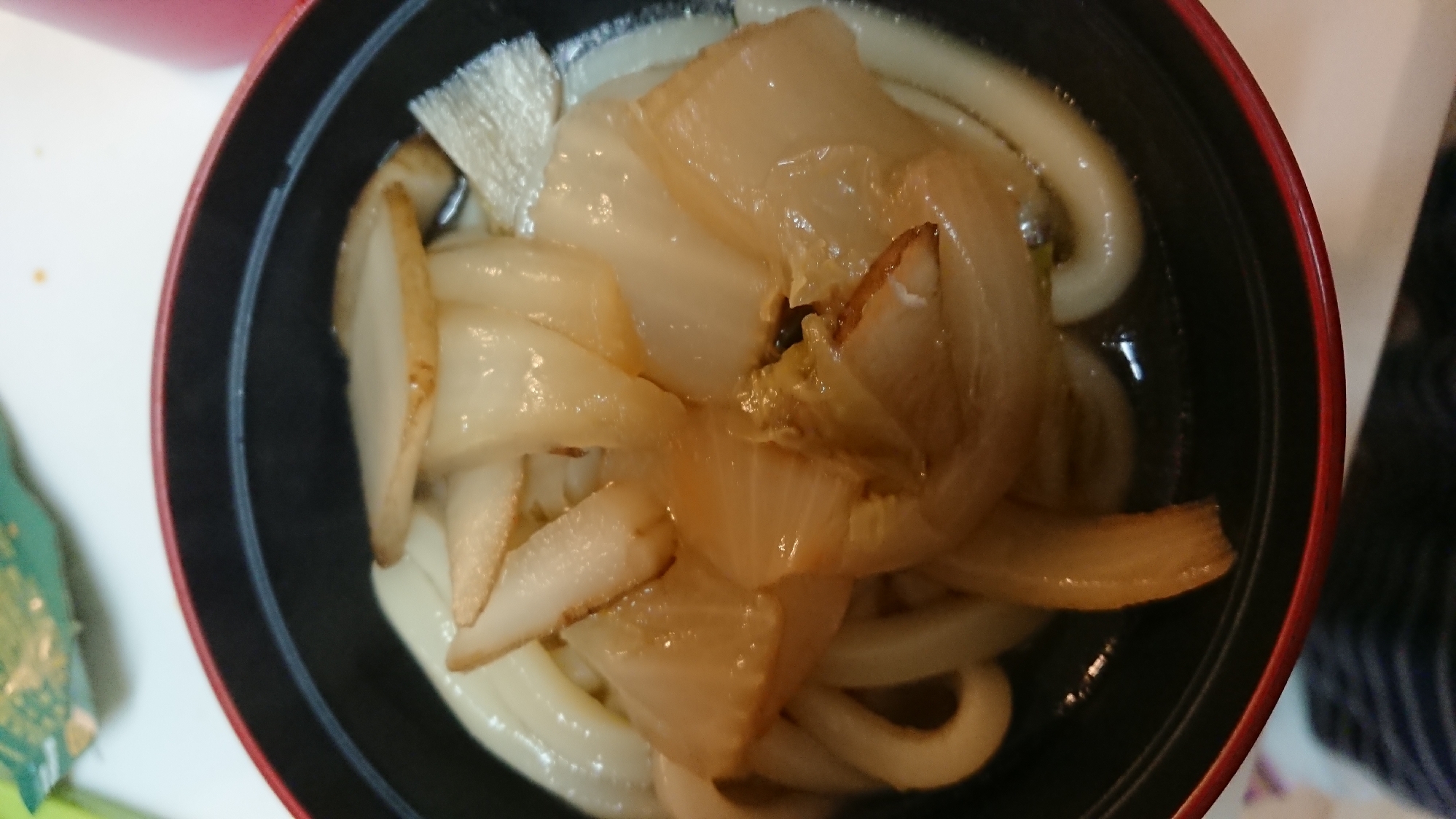 白菜ゴボウうどん