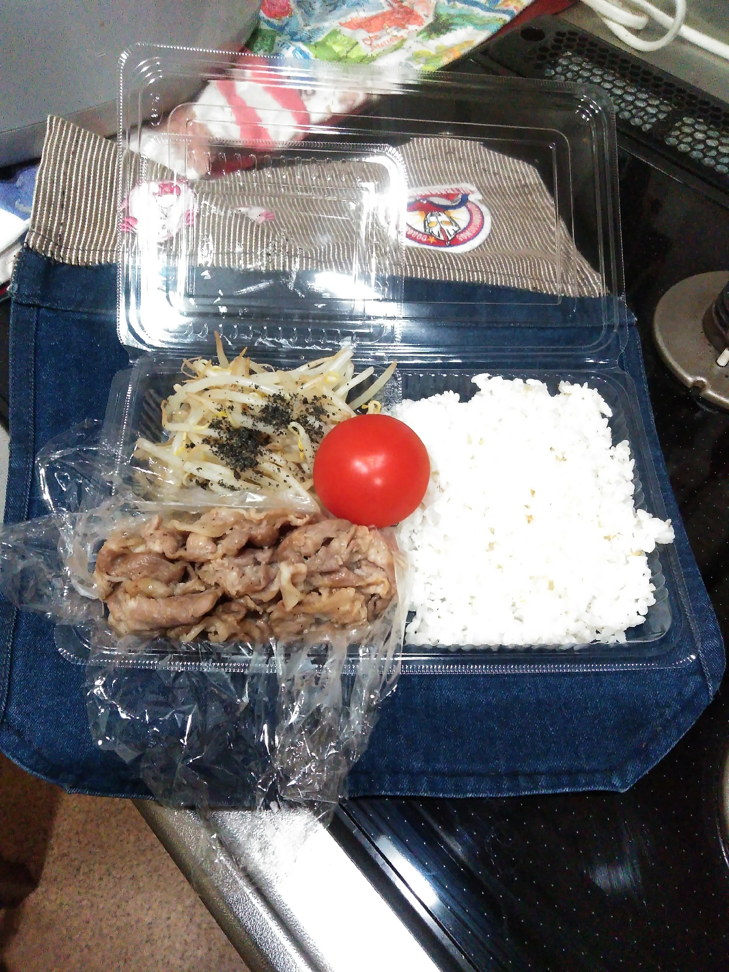 豚肉の弁当