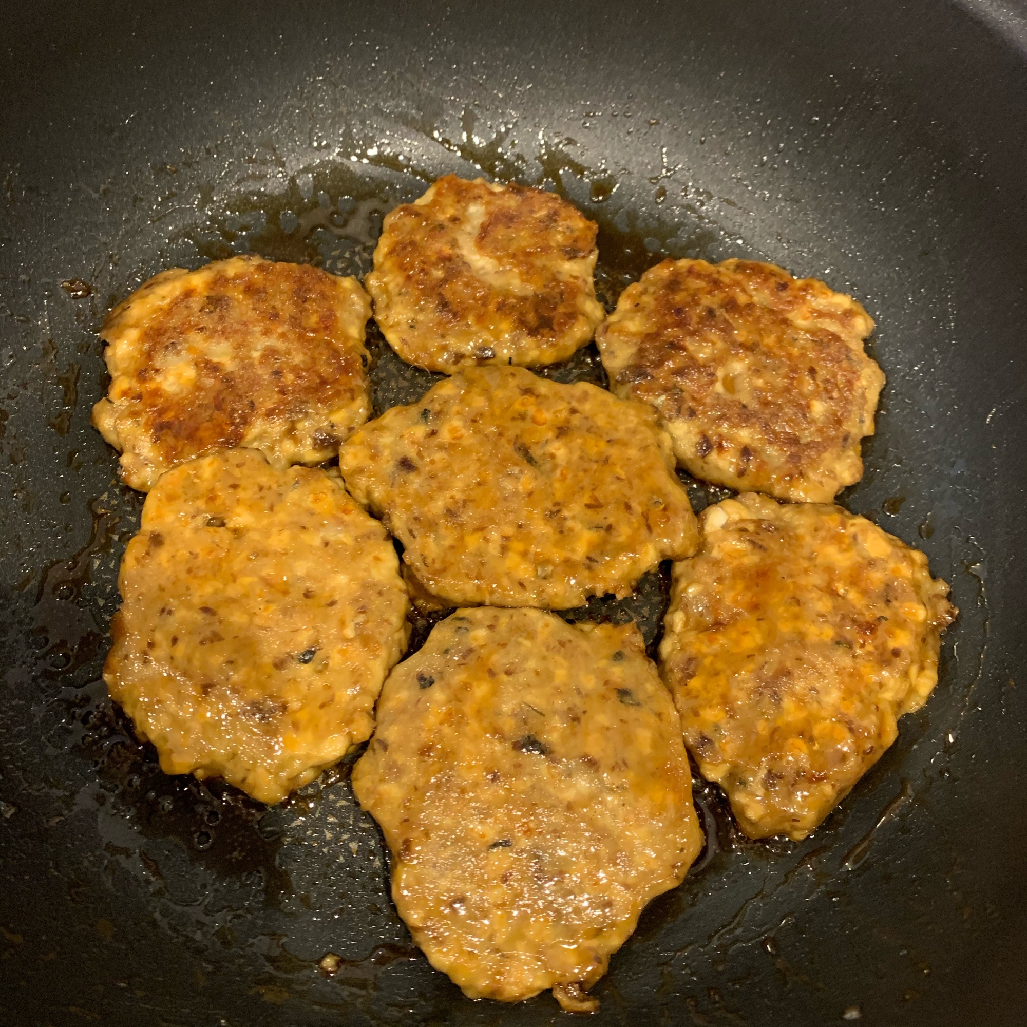 【離乳食完了期】いわしと豆腐の照り焼きハンバーグ